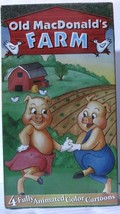 Old MacDonald&#39;s Farm VHS Tape 4 Fully Animated Color Cartoons Sealed New... - £6.25 GBP