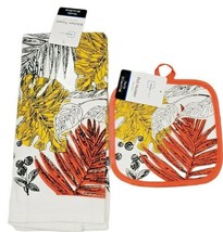 Mainstay Kitchen Towel and Pot Holder Fruit - New with tags - $12.86