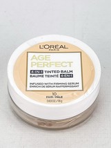 Loreal Age Perfect 4 in 1 Tinted Balm Firming Serum Concealer 10 Fair .6... - $13.50