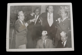 Vtg Photo Boxer&#39;s Jersey Joe Walcott &amp; Max Baer Disabled Veterans San Jose 1955 - £19.91 GBP