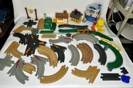 Fisher Price Geo Trax 52pc Lot Assorted  - £93.06 GBP