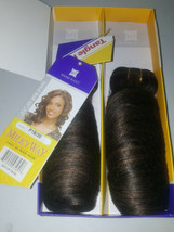 100% human hair spiral roll weave tangle-free; twin pack; curly; weft; sew-in - £19.73 GBP+