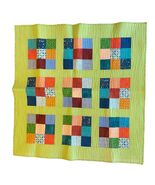 Artisan Made Pieced and Quilted Small Babydoll Throw NEW - $525.55 MXN