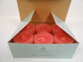 PartyLite V04242  Watermelon Tealight Candles box of 12 - £8.88 GBP