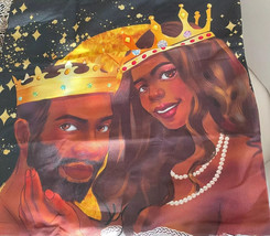 Throw pillow cover -Black couple pillow case -African American Lover wit... - $6.90
