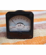 *** Vintage Soviet USSR Bakelite Mili Ampere Gauge Meter M4206 35mm Diam... - $53.91 CAD