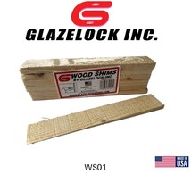 Glazelock Natural Pine Wood Shims 8&quot; x 1-1/4&quot; x 3/8&quot; - $19.49+