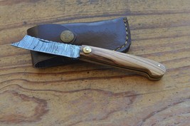 damascus custom made beautiful folding knife From The Eagle Collection M8242 - £23.32 GBP