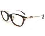Salvatore Ferragamo Eyeglasses Frames SF2900A 214 Tortoise Gold 54-17-140 - $93.28