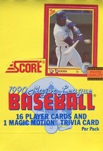 1990 Score Baseball Team Set With Traded Baseball Cards You U Pick From List - $1.50+