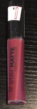 NEW! Rimmel London Stay Matte Lip Liquid Color PLUM THIS SHOW  # 810 Gloss - $4.99