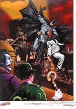 Joe Corroney SIGNED Batman 75 Year NYCC New York Comic Con Exclusive Art Print - £31.15 GBP