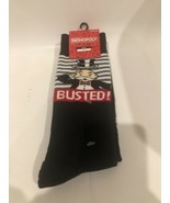 Monopoly Mens Novelty Crew Socks UNCLE PENNYBAGS ‘BUSTED’ Set Of 2 Socks - £8.00 GBP