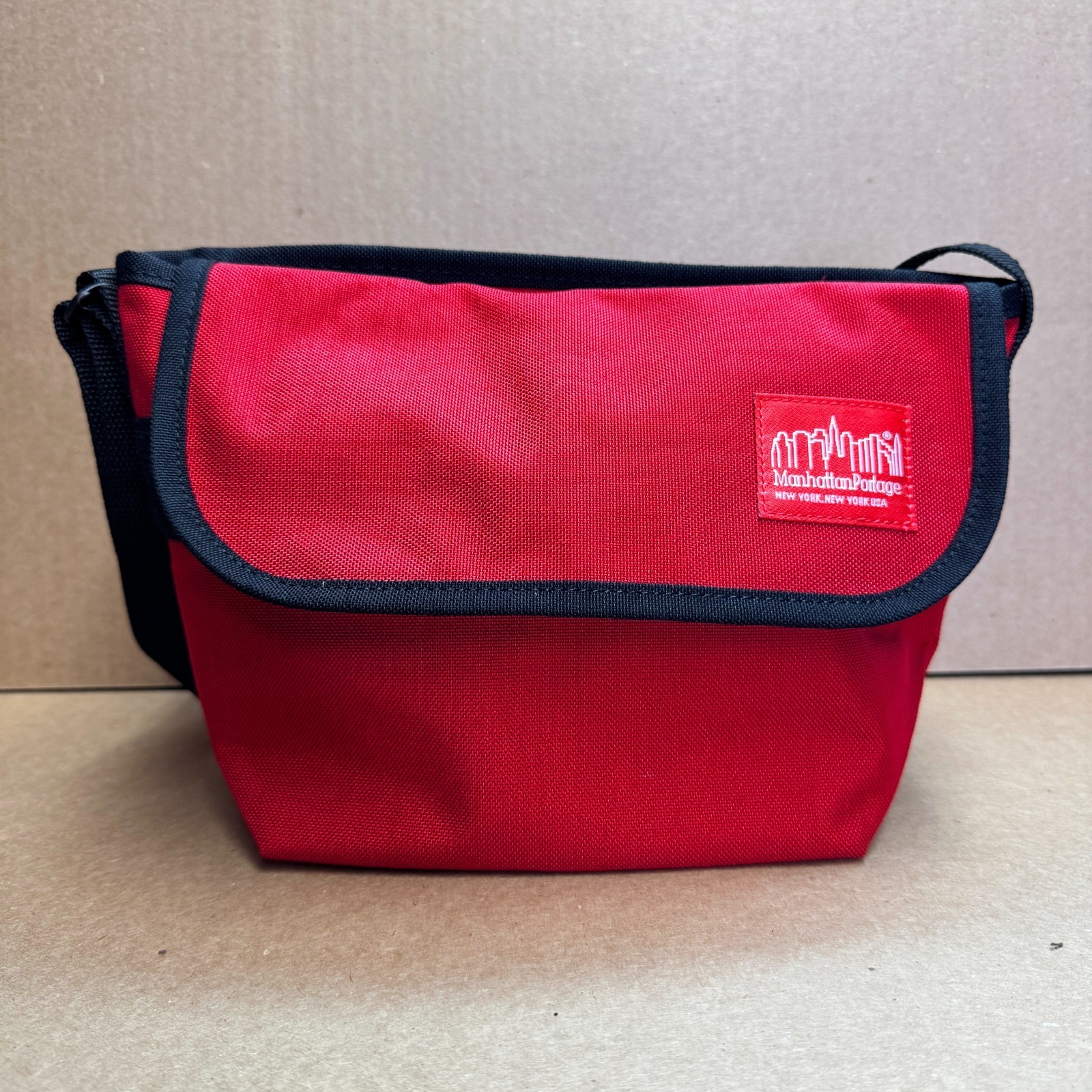 Manhattan Portage Nylon Messenger Bag - Red Item image 7