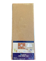 Bulletin Board Cork Wrap Tile Frameless Quartet Brand 5.5&quot; x 14&quot; NIP Sealed - £11.10 GBP