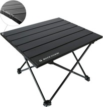 Black Rock Cloud Portable Camp Table, Lightweight Aluminum Folding Beach Table - £26.20 GBP
