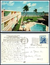 FLORIDA Postcard - Pompano Beach, Golden Falcon Hotel / Motel M23 - £2.54 GBP