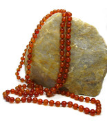 Sosi B. Gemstone Hand-Knotted Endless Necklace, Carnelian - $30.00