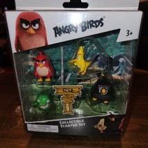2016 Commonwealth Rovio Entertainment Angry Birds Collectible Starter Set New - £29.91 GBP