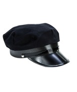 Black Chauffeur Limo Driver Costume Hat - £8.61 GBP