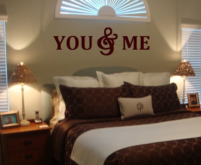 YOU & ME Wood Letters,Wall Décor-Painted Wood Letters - $85.00
