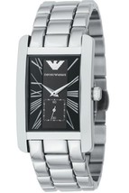 Emporio Armani AR0156 Classic Stainless Steel Gents Watch - £119.08 GBP