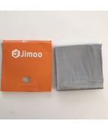 Jimoo 100% Mulberry Silk Pillowcase for Hair and Skin Silver Grey Standard - $14.87