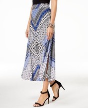 allbrand365 designer Womens Printed Shirred Waist Skirt X-Small - £35.38 GBP