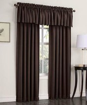 Sun Zero Madison Valance Chocolate 54&quot;W x 18&quot; L - $267.88 MXN