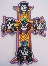 Guns N&#39; Roses~Appetite for Destruction~Cross Patch~Embroidered~Iron Sew ... - $8.77