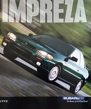 1998 Subaru IMPREZA sales brochure catalog 98 US L 2.5 RS - £6.39 GBP