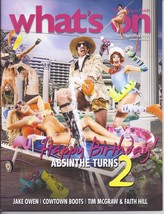 ABSINTHE Turns 2 @ WHATS ON Las Vegas Magazine Apr  2013 - $1.95