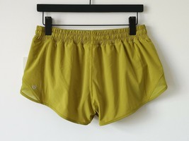 Nwt Lululemon Gldl Mustard Yellow 4 Way Stretch Lightweight Hotty Hot Shorts 10 - £58.13 GBP