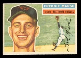 Vintage Baseball Card Topps 1956 #23 Wb Freddie Marsh Outfield Baltimore Orioles - £8.90 GBP