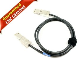 EMC Amphenol Molex Mini-SAS SFF-8088 to SFF-8088 2 Meter Cable Black 038... - £14.93 GBP