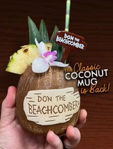 2024 Don the Beachcomber Coconut Tiki Mug New Limited Edition Hawaiian P... - £53.51 GBP