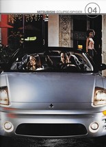 2004 Mitsubishi ECLIPSE sales brochure catalog US 04 GS GT GTS Spyder - £7.86 GBP