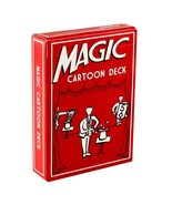 Magic Cartoon Deck - Selected Card is Pulled Out of a Hat By Cartoon Mag... - £7.00 GBP