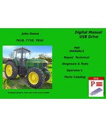 John Deere 7610 7710 7810 Tractor Technical Operation Tests Parts Manual... - $64.92 CAD