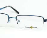 Choc Test Par vonBogen 3049 C02 Bleu Lunettes 56-19-140mm Allemagne - $105.70
