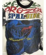 Vintage 90s Spalding Graphic Shirt, Basketball All-Over Print, Youth M 1... - $54.06 CAD