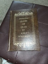 Selections From Leaves of Grass by Walt Whitman vintage 1961 Avenel books hb - £10.36 GBP