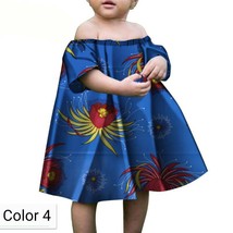 Free Shipping 100% Cotton Wax Printing African Girl’s Skirt for Summer 19 Colors - £43.77 GBP