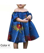 Free Shipping 100% Cotton Wax Printing African Girl’s Skirt for Summer 1... - £44.23 GBP