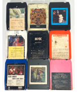 Lot of 9, 8 Track Tapes-ROCK-Black Sabbath, Eric Clapton, Lynyrd Skynyrd... - €59,52 EUR