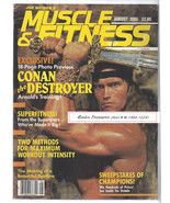 Terminator Arnold as Conan the Barbarian Muscle and Fitness Magazine Aug... - £23.59 GBP