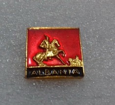 ORIGINAL OLD ALBANIAN PIN-SKENDERBEU PIN-COMUNISM TIME-1940-1990 - £9.33 GBP
