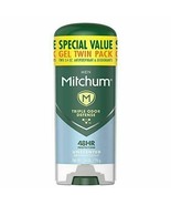 Mitchum Men Triple Odor Defense Antiperspirant Deodorant Gel 4 Pack,Unsc... - $19.79