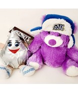 Hershey Kiss Jolly Rancher Bear Promo Lot Of 2 Vintage Stuffed Animals P... - €21,54 EUR