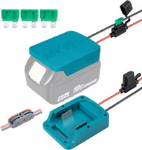 Power Wheel Adapter With Fuse And Switch For Makita 18V Battery. - £24.73 GBP
